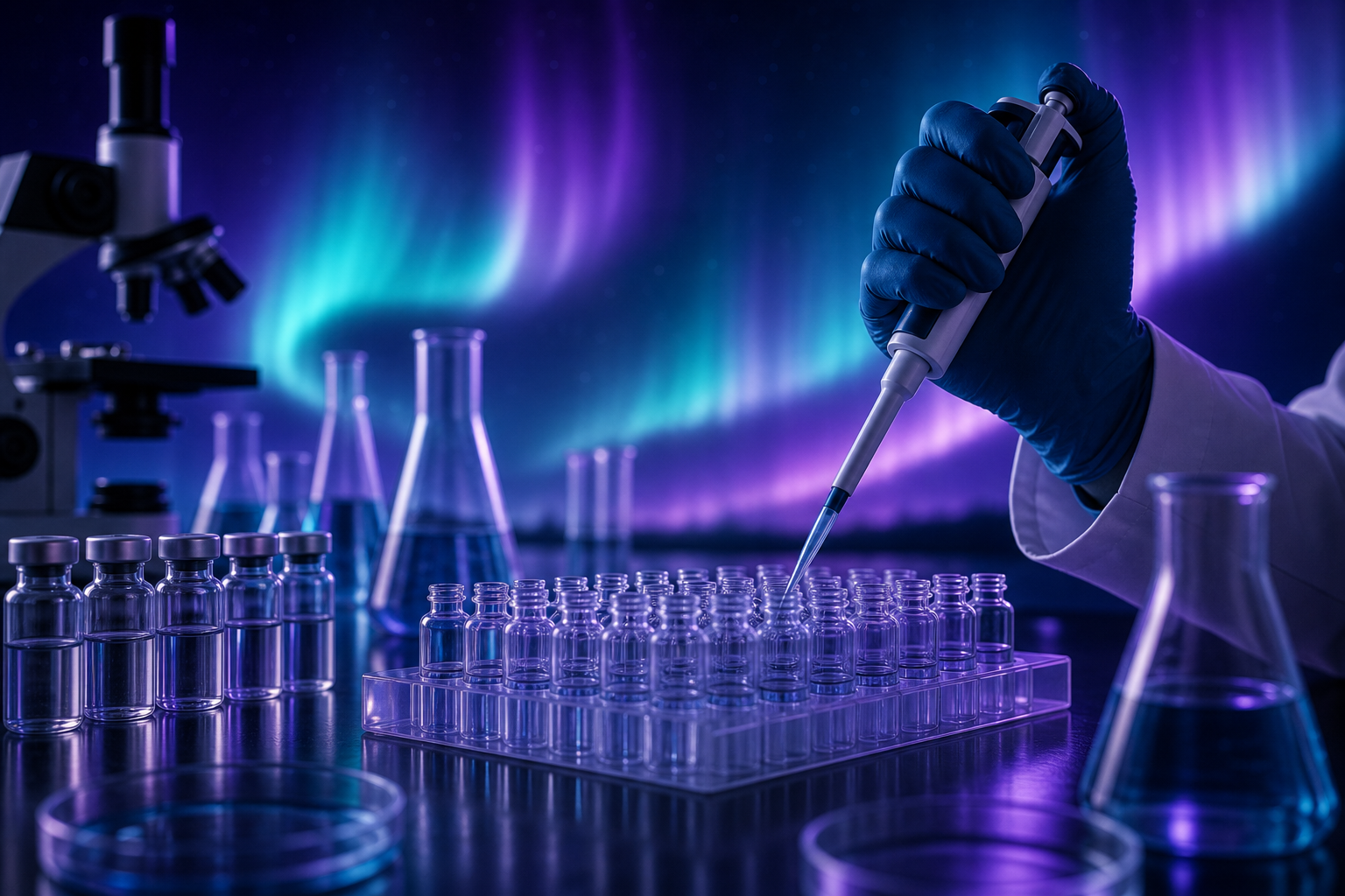 Aurora Peptide research laboratory