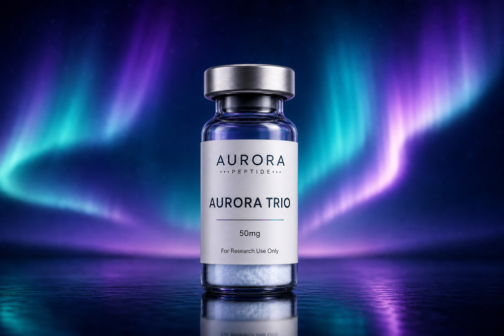 Aurora Trio - BPC-157 / TB-500 / GHK-Cu front product image